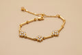 3-Snowflakes Bracelet