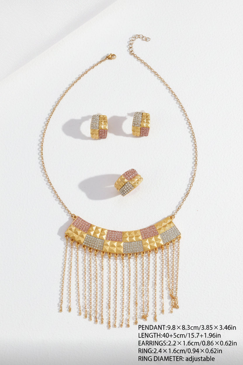 Cleopatra Fringe and Tassel Set