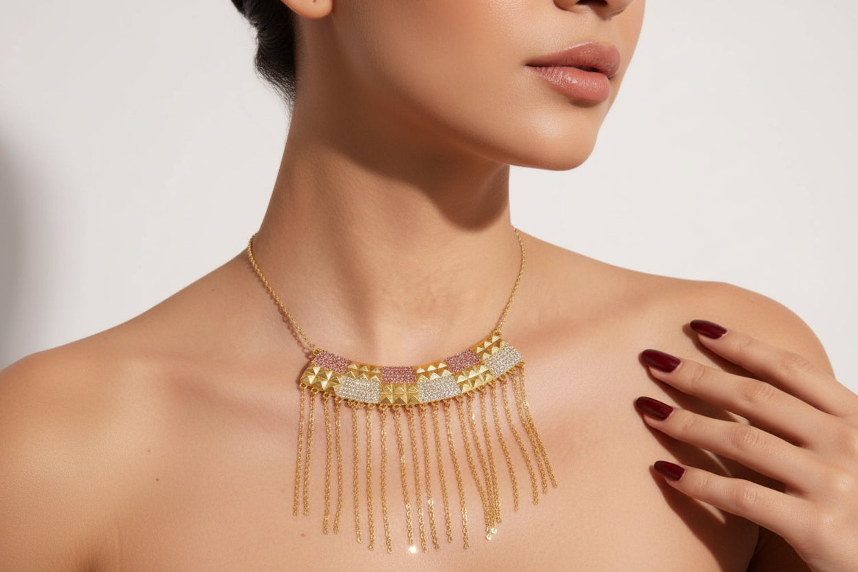 Cleopatra Fringe and Tassel Set