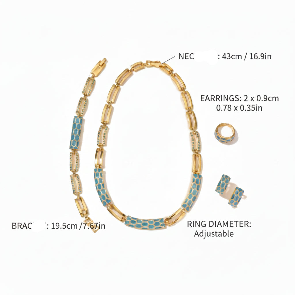 Elegant Jewelry Set BLU