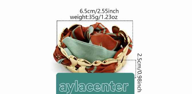 Scarf Cuff Bracelet