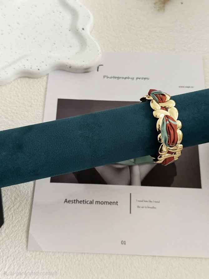 Scarf Cuff Bracelet