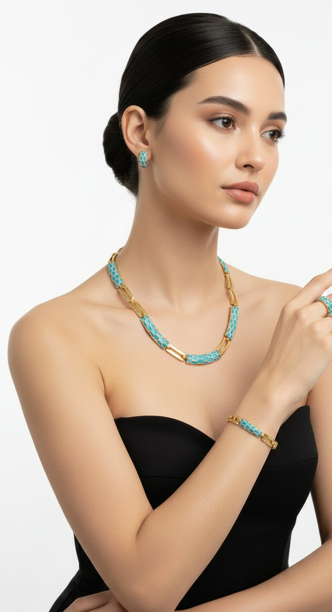 Elegant Jewelry Set BLU