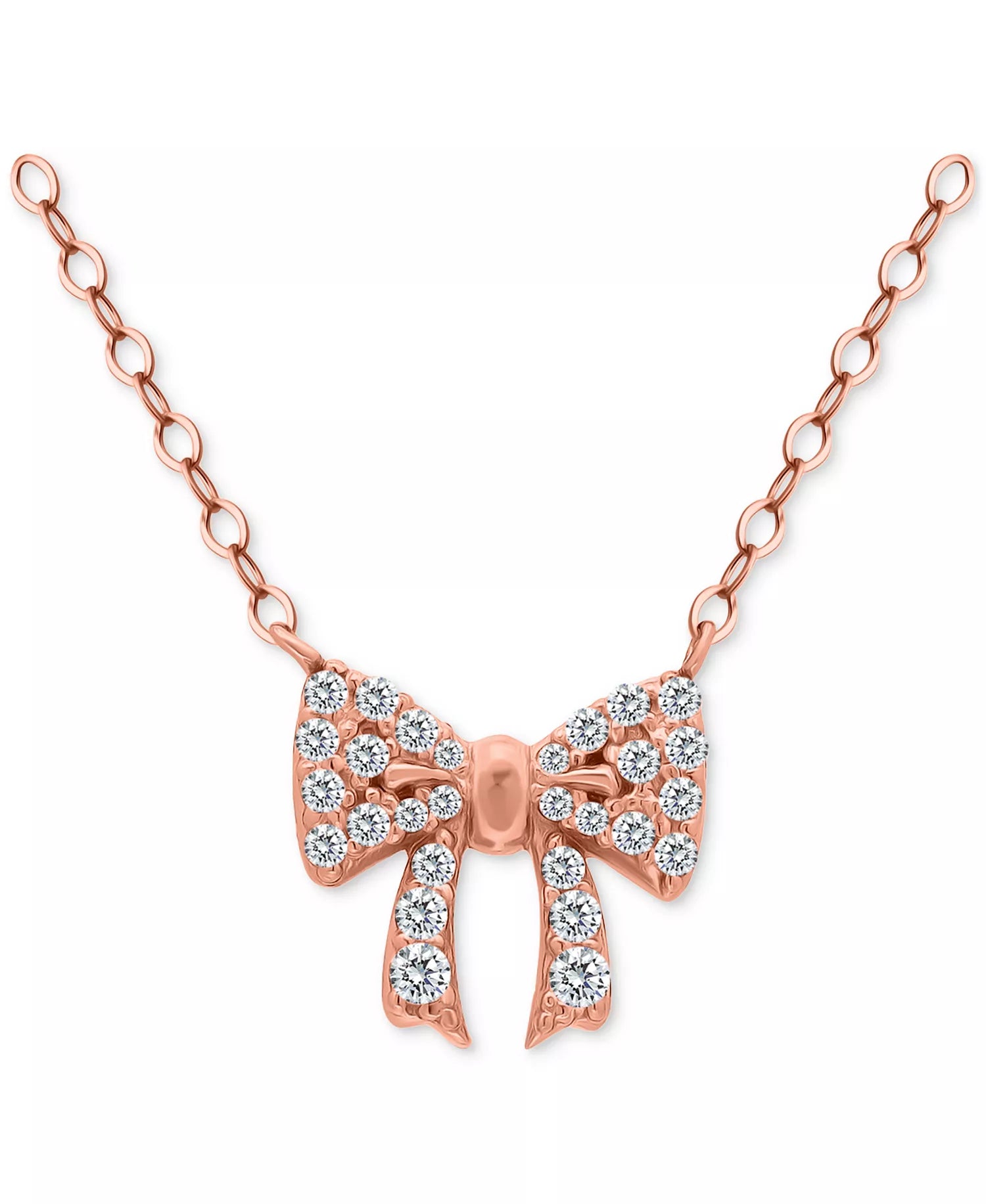 Bow Pendant Necklace