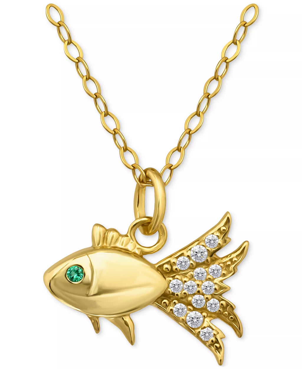 Fish Pendant Necklace