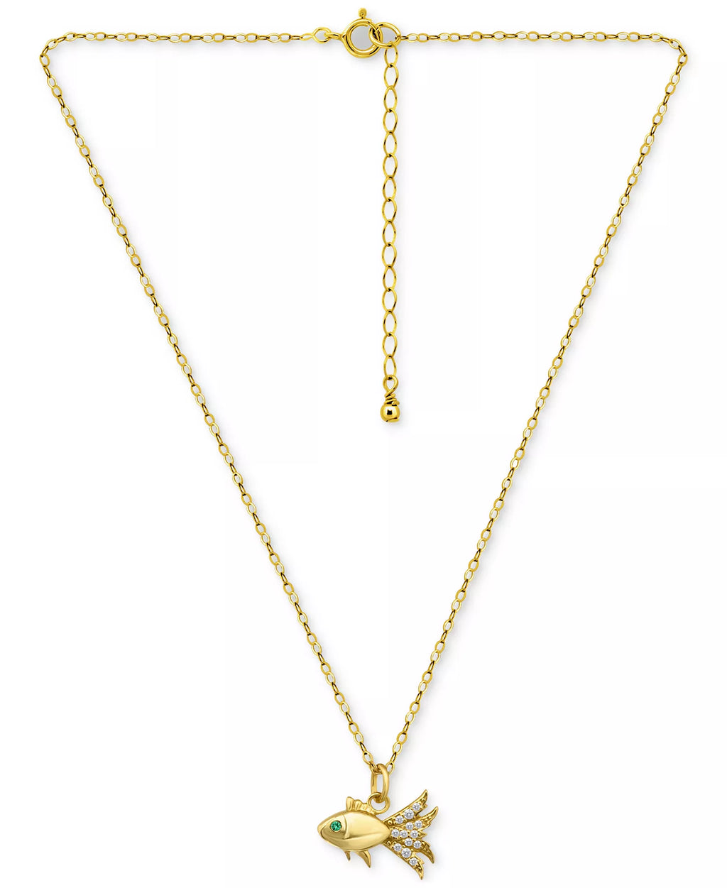 Fish Pendant Necklace