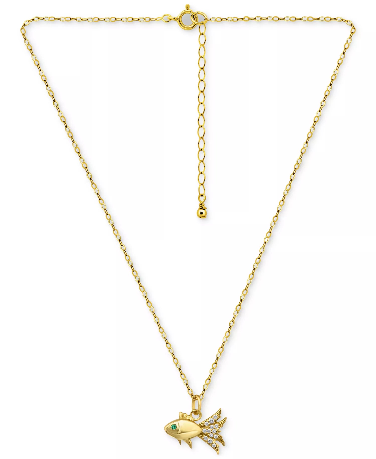 Fish Pendant Necklace