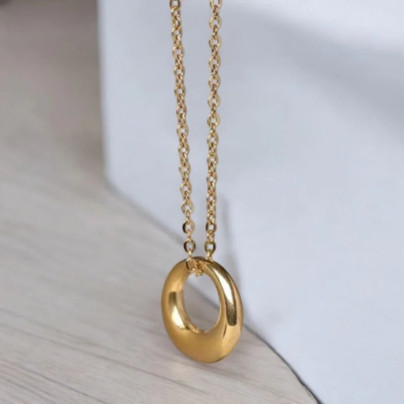 Open Circle Necklace