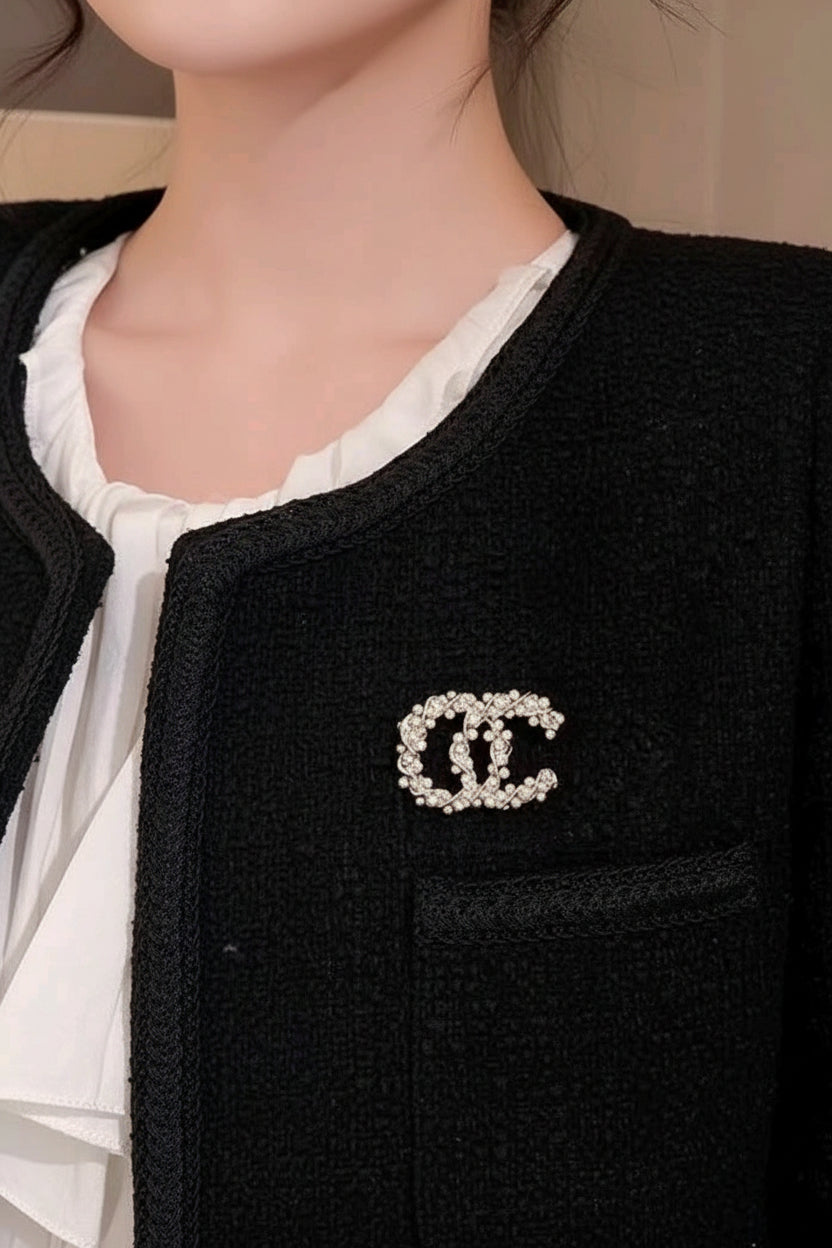 Fake Pearl Brooches