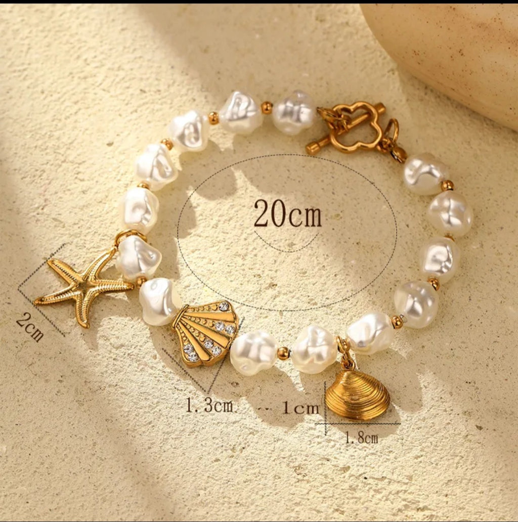 Gold Beaded Bracelets
