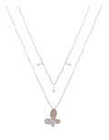 Butterfly  & Mother of Pearls Necklaces
