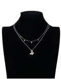 Butterfly  & Mother of Pearls Necklaces