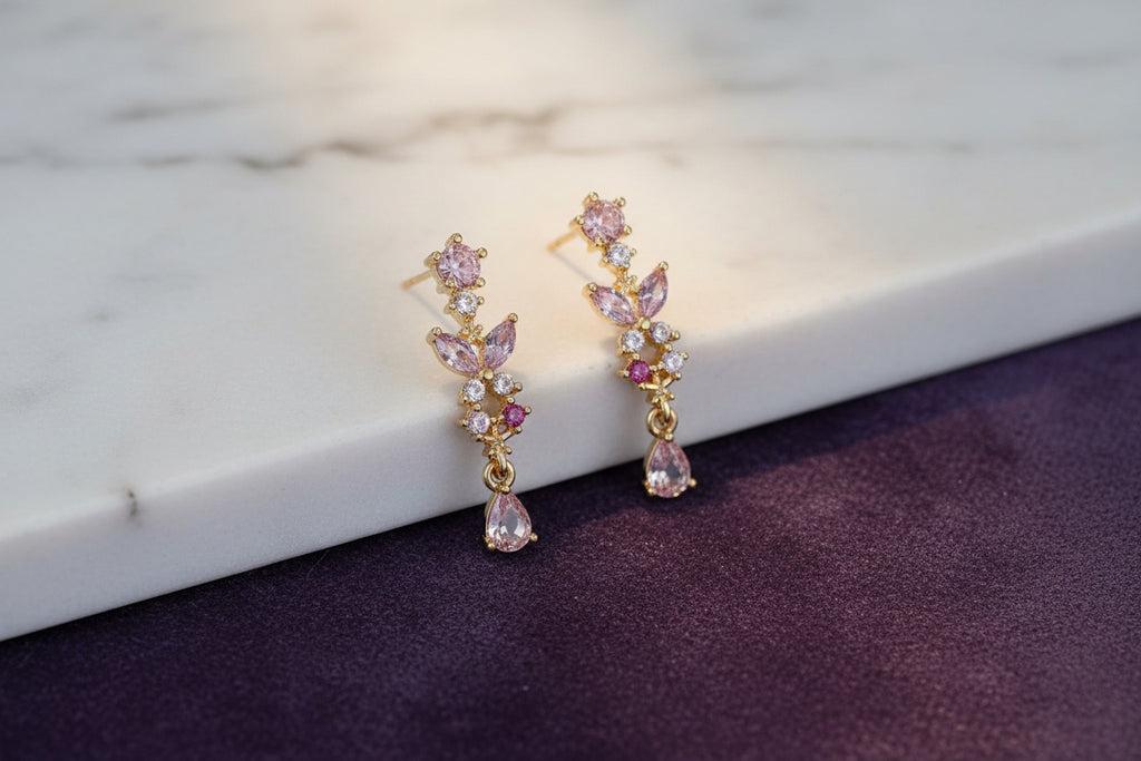 Mini dangle Flora Earrings