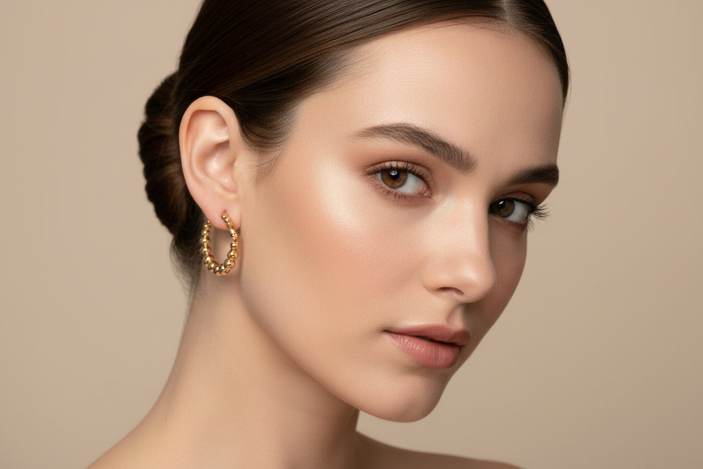 Round Balls Earrings