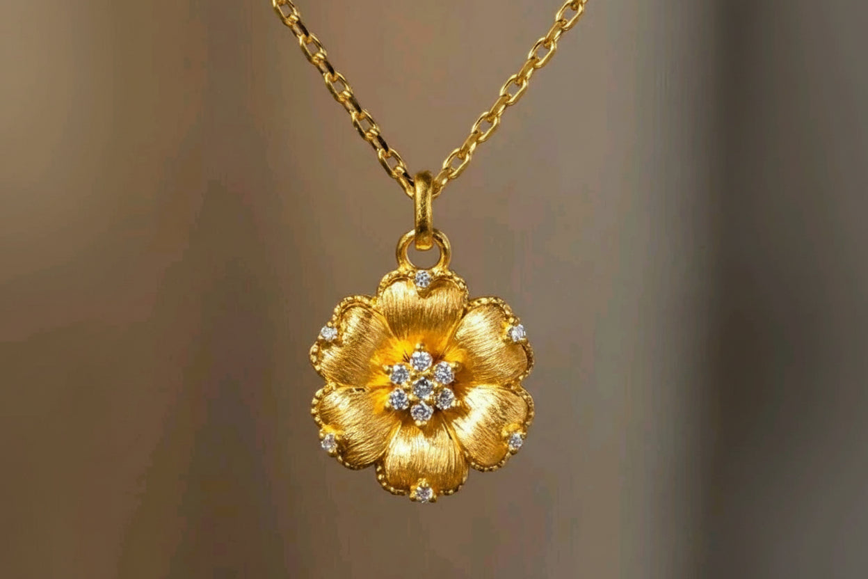 Orchid Necklace