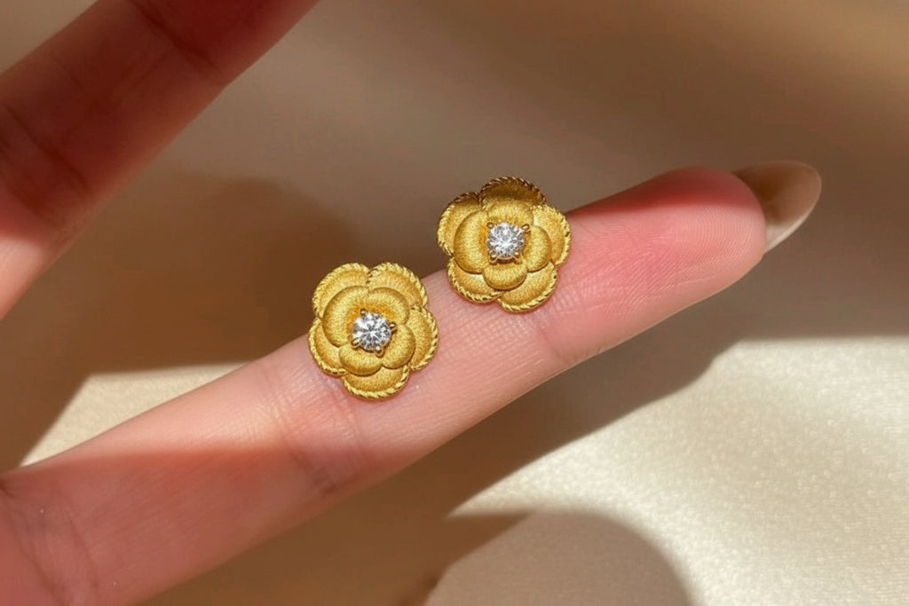 Camellia Earrings