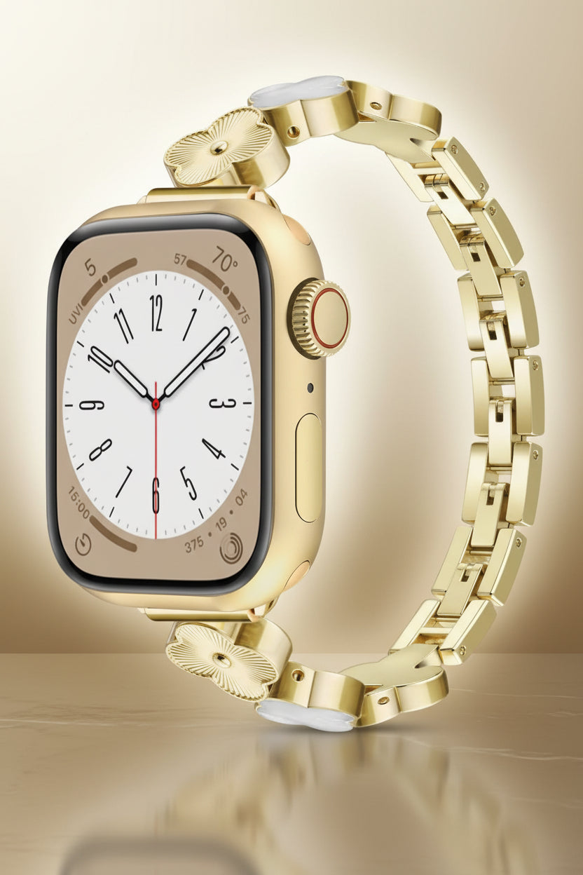 Tri Clover Link Bracelet Apple Watch Watchband