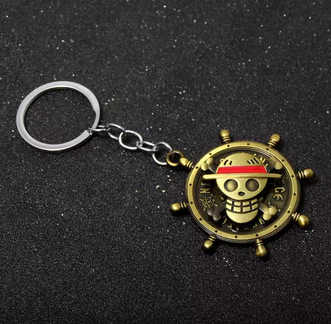 Anime Manga One Piece Logo Keychain