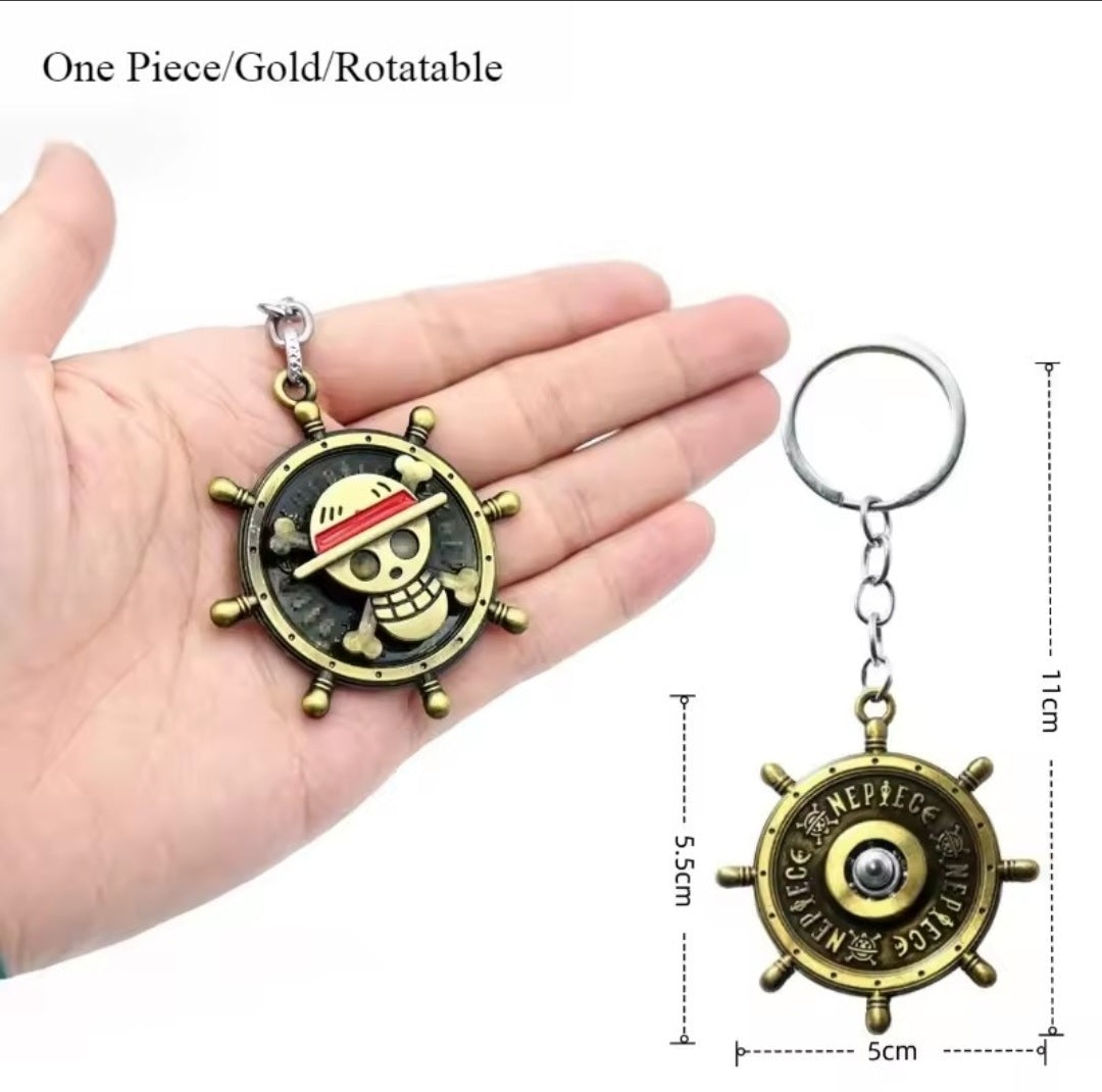 Insipred One Piece keychain Anime Keychain Accessories - Creative Japanese Anime Key Ring Car Key