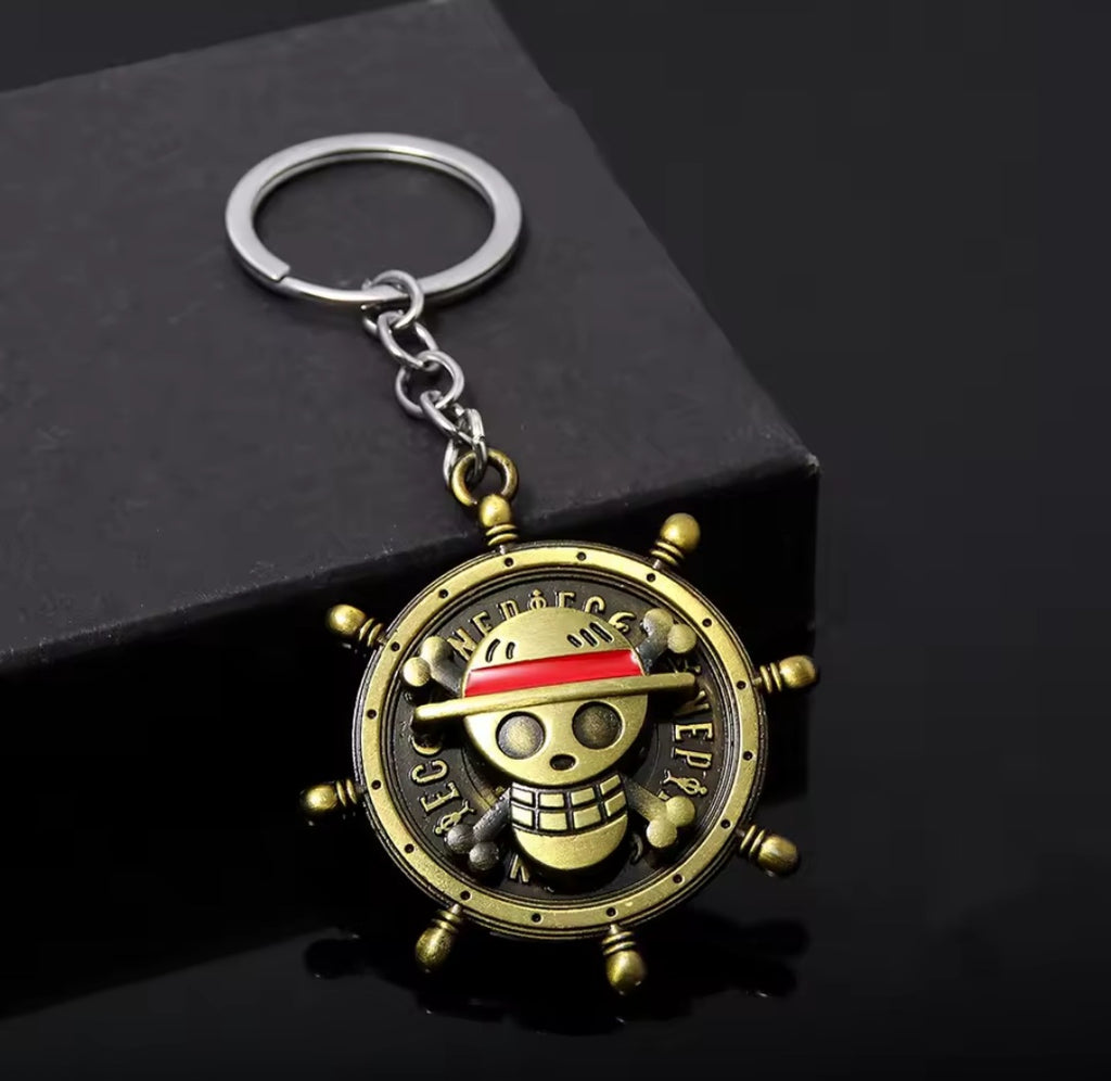 Insipred One Piece keychain Anime Keychain Accessories - Creative Japanese Anime Key Ring Car Key