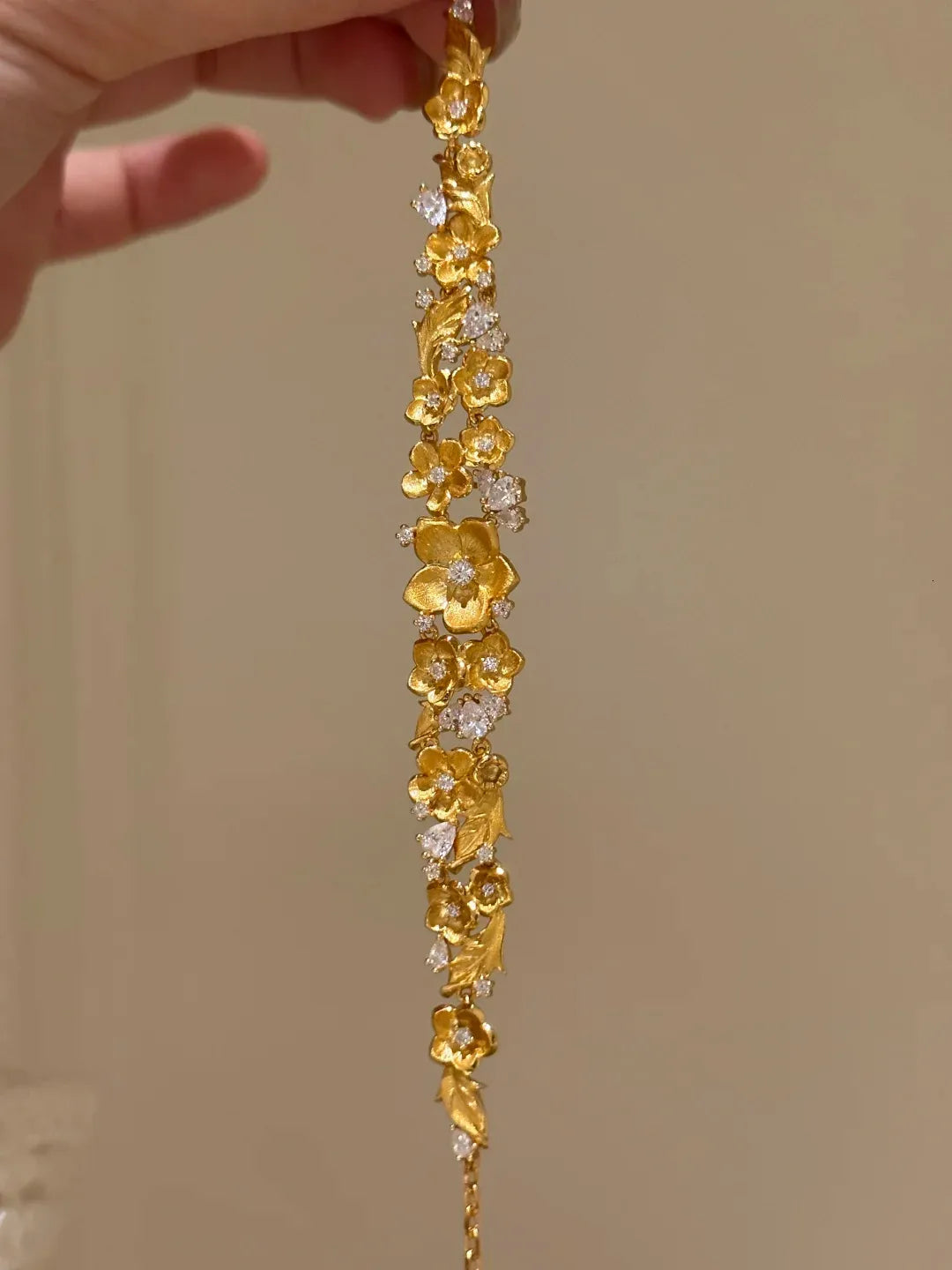 Begonia Flower  Bracelet