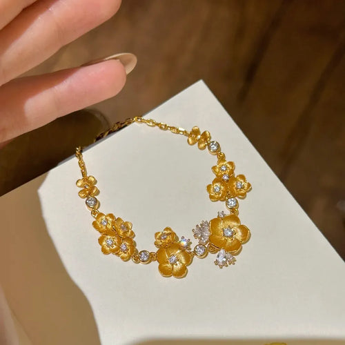 Begonia Flower  Bracelet