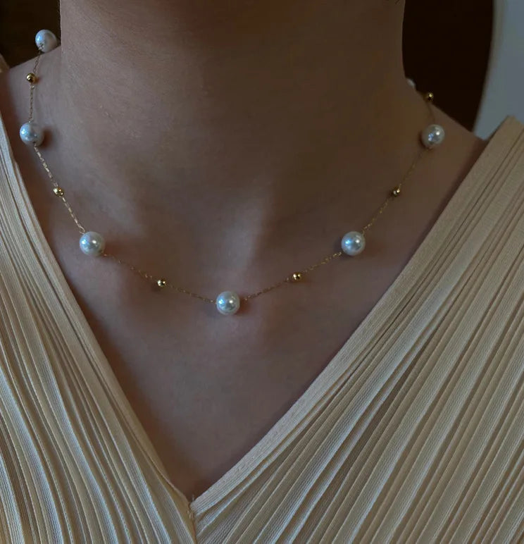 Pearl Vintage Necklace / Bracelet