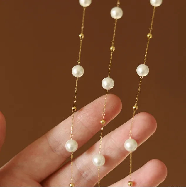 Pearl Vintage Necklace / Bracelet