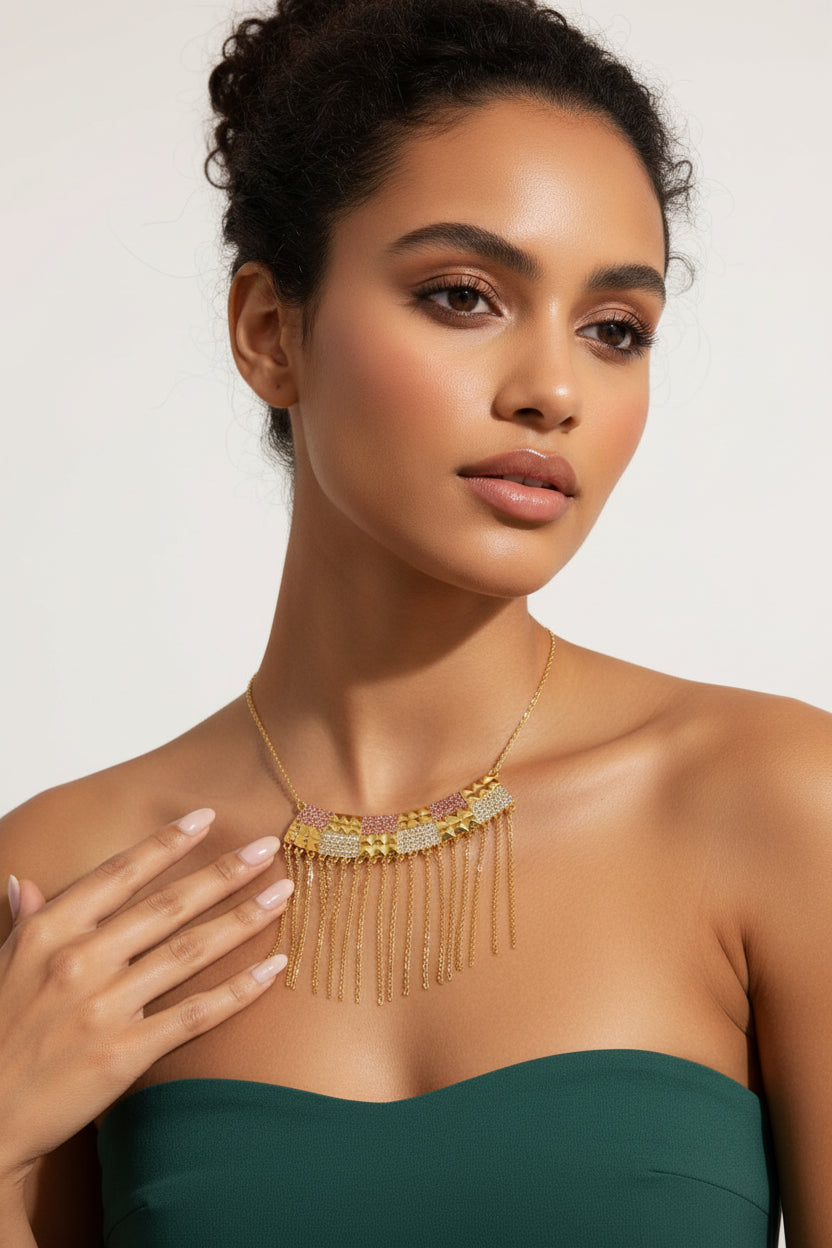 Cleopatra Fringe and Tassel Set