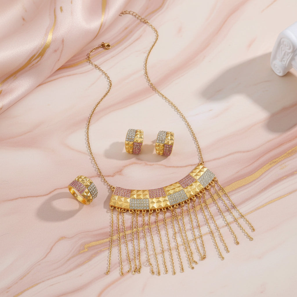 Cleopatra Fringe and Tassel Set