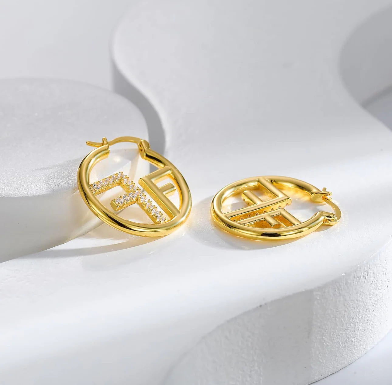 Double FF Earrings