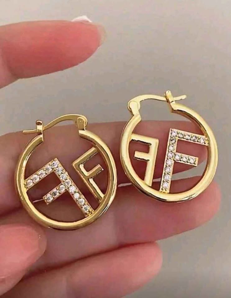 Double FF Earrings