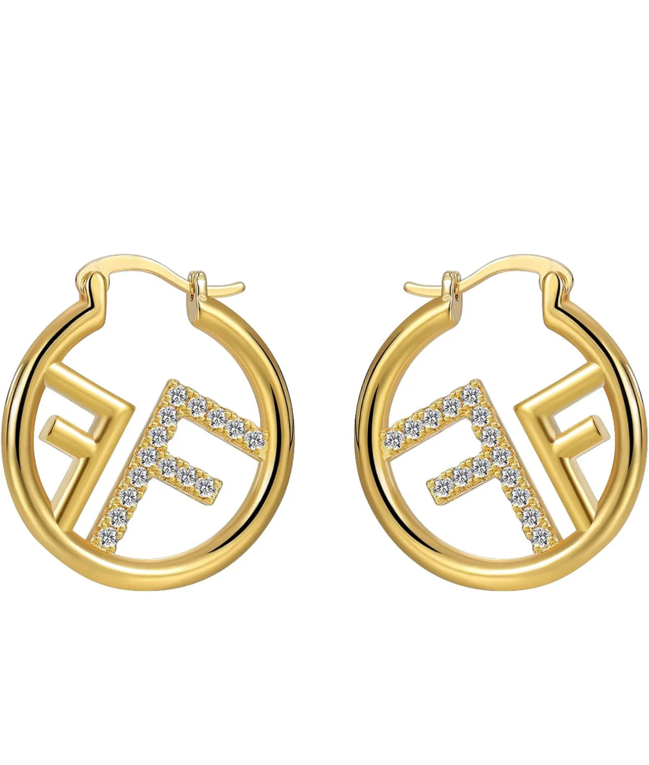 Double FF Earrings