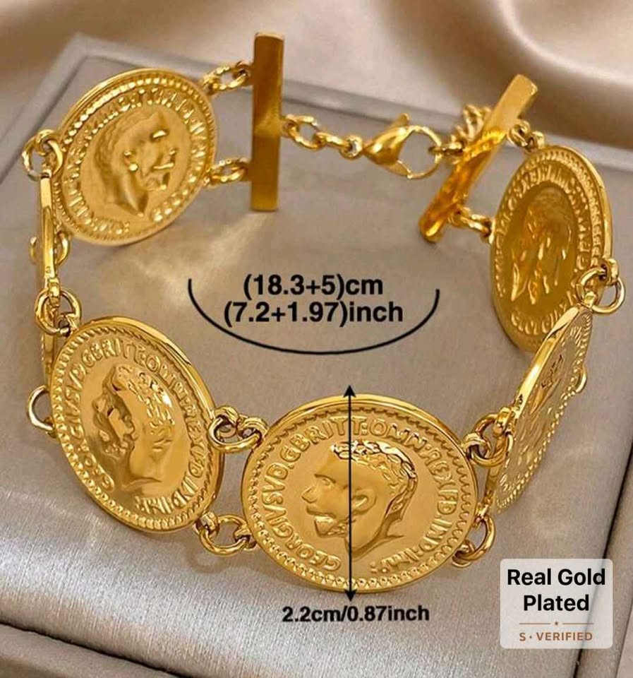 Coin Bracelet