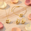 Roman Numeral Jewelry Set